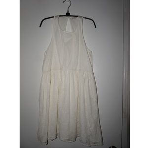 White Lace Dress from Abercrombie & Fitch